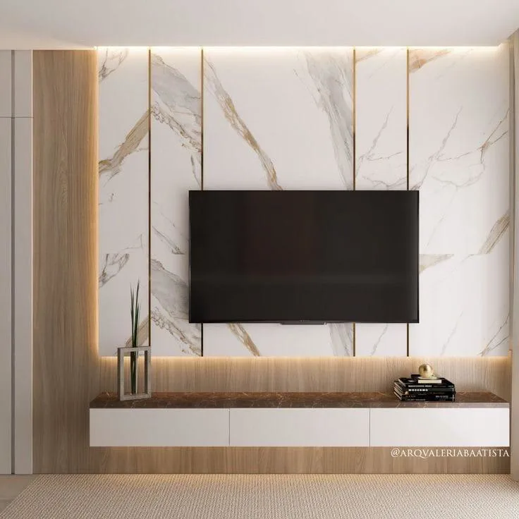 Wall Mounted TV Unit